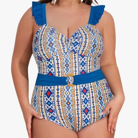 Hanna Nikole Women Plus Size Swimsuit - SIZE 20. - Picture 1 of 3